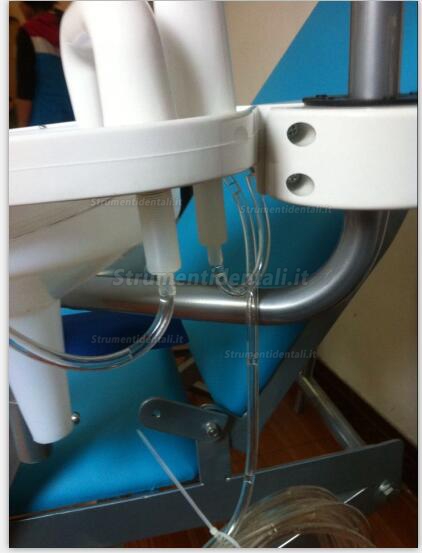 Gumei® GM-C006 Poltrona odontoiatrica portatile con riunito odontoiatrico e lampada led